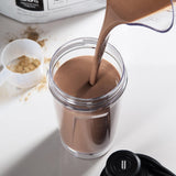 NOBULL etiqueta nutricional que destaca 25 g de proteína por ración