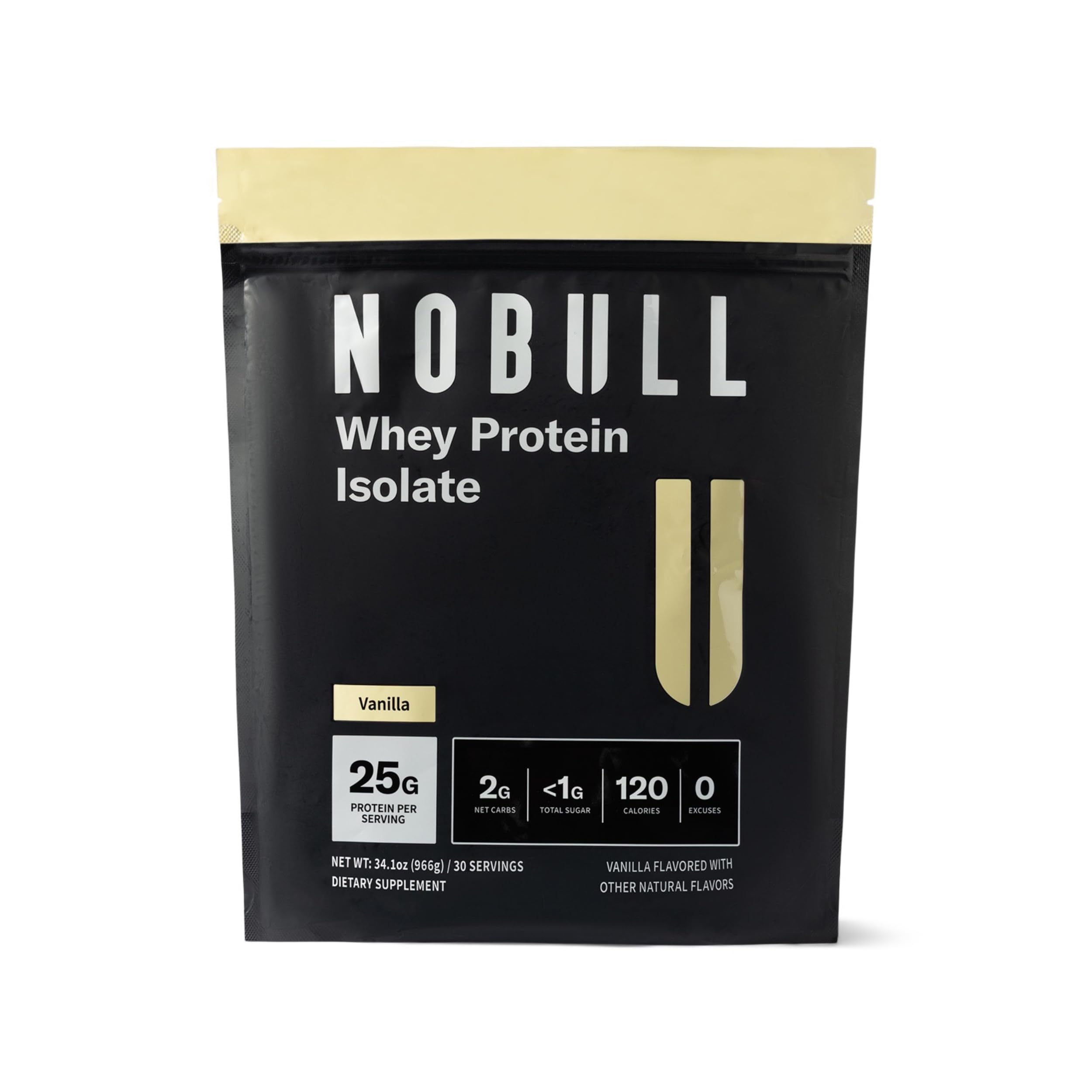 NOBULL envase frontal mostrando 30 servicios y diseño limpio