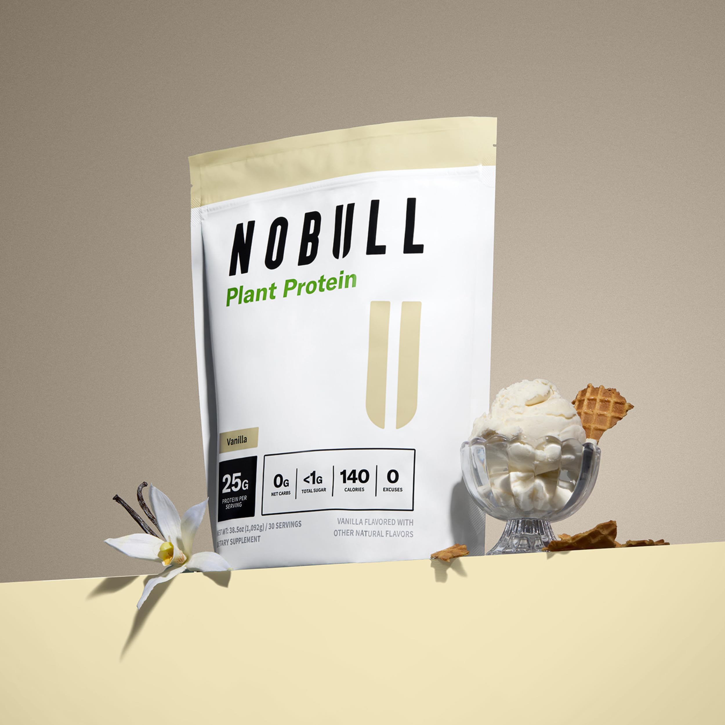 NOBULL vaso con batido listo para beber aporta recuperación rápida tras entrenar