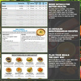 Nonlae recetas y ingredientes listos para preparar comidas rápidas y sanas