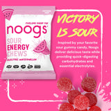 Noogs primer plano de textura blanda que facilita digestión rápida