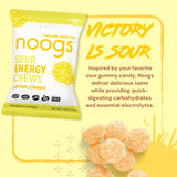 Noogs textura blanda de la gominola, masticable y cómoda