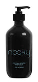 Nooky etiqueta con lista de ingredientes, transparencia y confianza