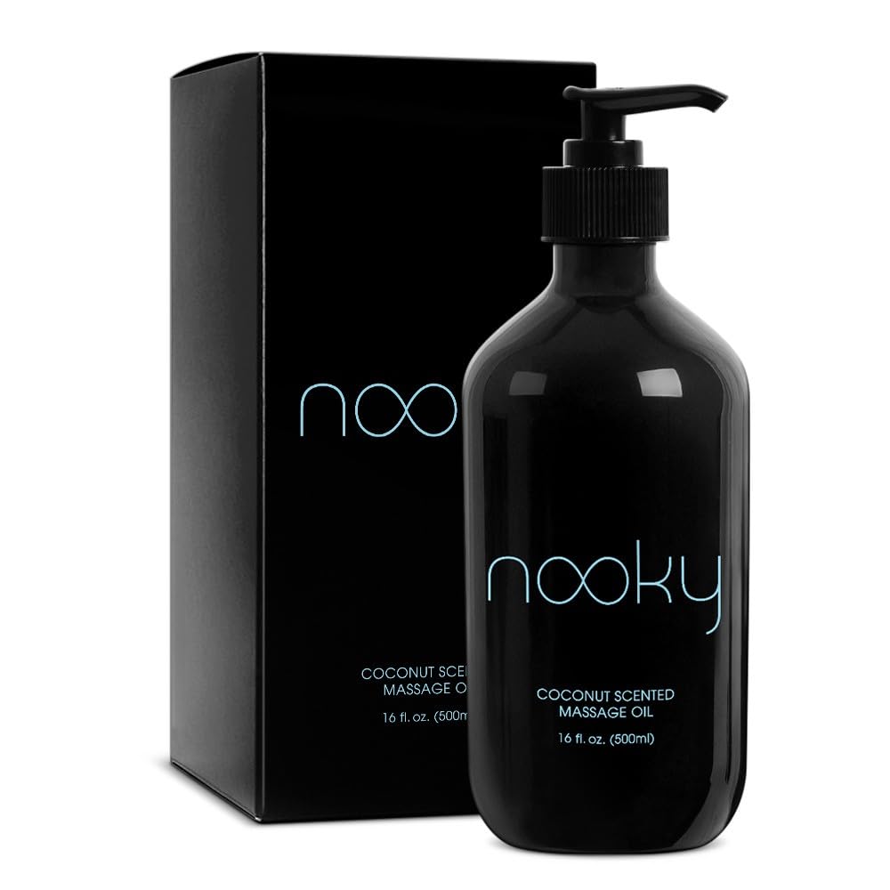 Nooky frasco frontal mostrando tamaño y diseño, hidratación prolongada