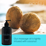 Nooky gota de aceite en palma iluminada, fácil distribución y control