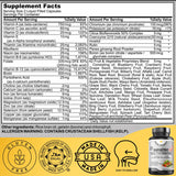 NOON VITAMINS cápsula abierta detalle de textura y fácil absorción