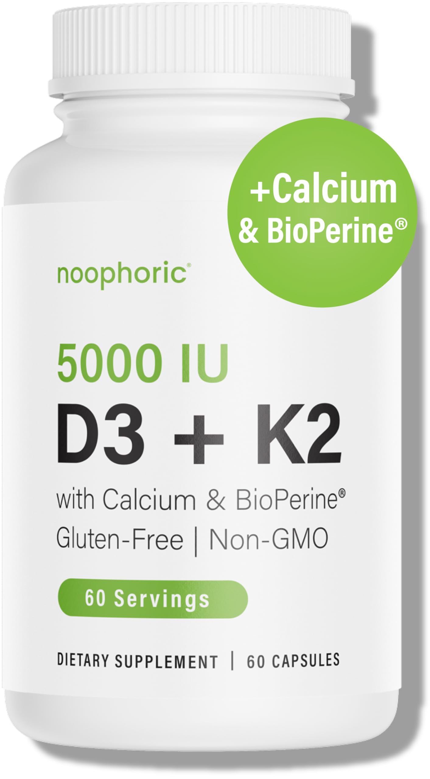 Noophoric envase frontal mostrando dosis alta y beneficios