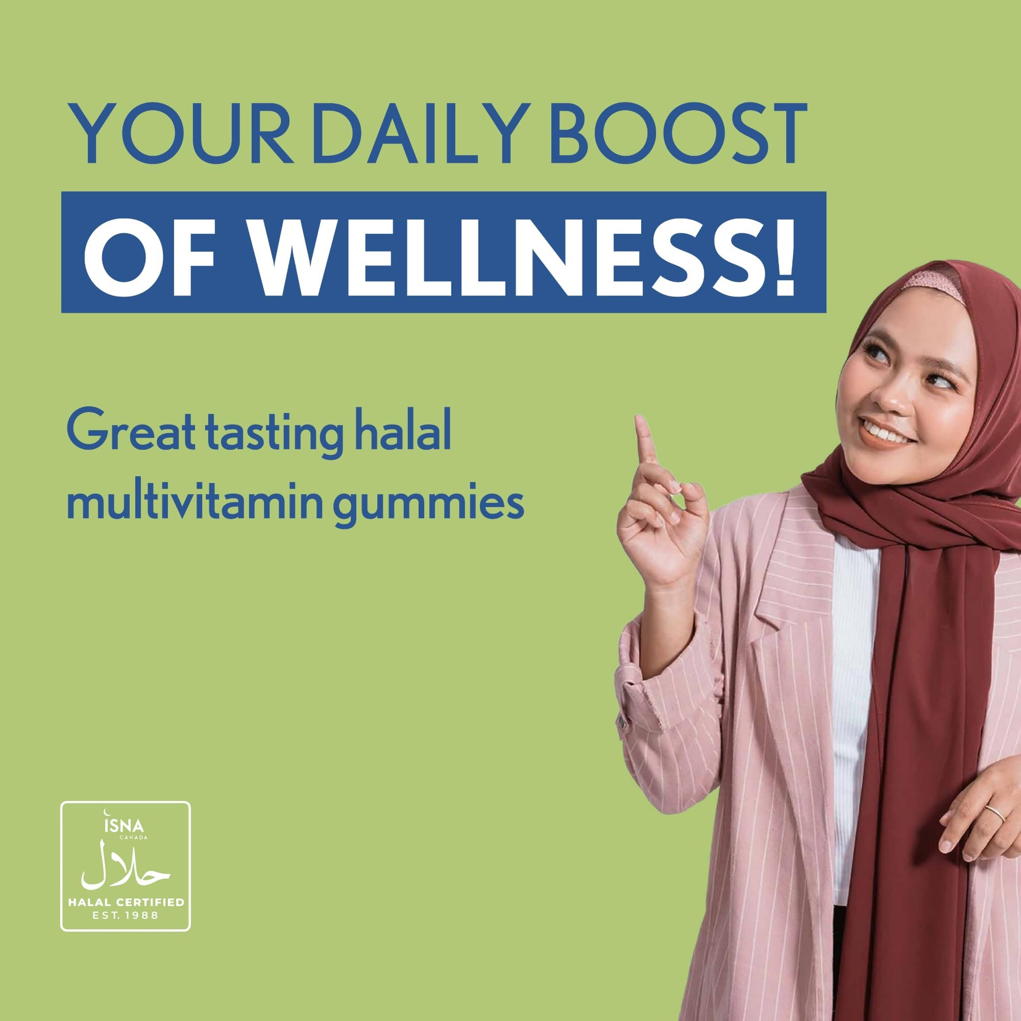 Noor Vitamins frasco junto a desayuno saludable para integrar suplemento diario