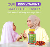 Noor Vitamins etiqueta con sello ISNA halal y lista de ingredientes clara