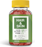 Noor Vitamins frasco frontal mostrando diseño y cantidad, fácil identificación y confianza