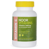 Noor Vitamins frente del empaque mostrando sello Halal y beneficios