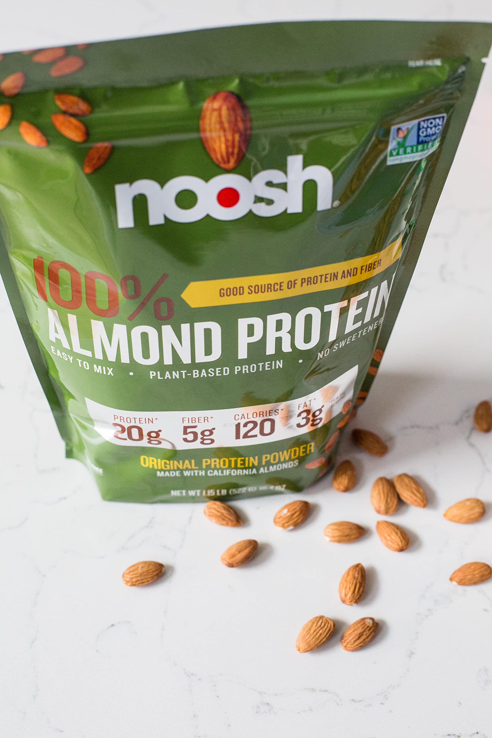 NOOSH batido vegetal servido para consumo rápido y aporte proteico neutro