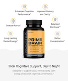 Nootrix Prime Brain etiqueta nutricional con lista de ingredientes clara