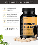Nootrix Prime Brain tamaño de botella frente a una libreta para escala