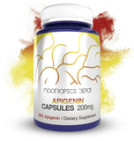 Nootropics Depot frasco delantero mostrando el envase y conteo de cápsulas