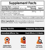 Nootropics Depot cápsula abierta detalle de contenido y facilidad de ingestión