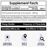 Nootropics Depot cápsulas en mano para dosificación fácil y práctica