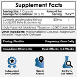 Nootropics Depot cápsulas en mano para visualizar el tamaño y facilitar la dosificación