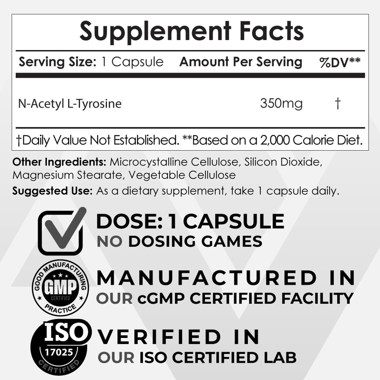 Nootropics Depot cápsulas en primer plano que muestran textura y forma, beneficio dosificación consistente