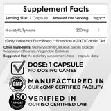 Nootropics Depot cápsulas en primer plano que muestran textura y forma, beneficio dosificación consistente