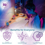 Nootropics Depot caja mostrando número de lote y fecha de caducidad visible