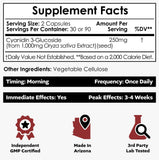 Nootropics Depot etiqueta con ingredientes y dosis para transparencia y confianza