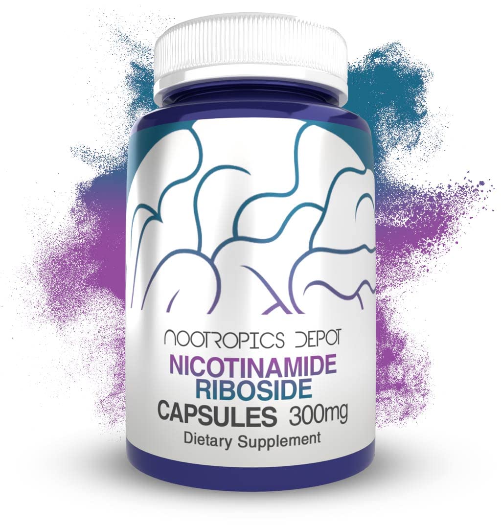 Nootropics Depot frasco delantero mostrando 30 cápsulas y diseño claro