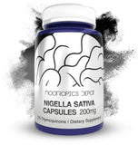 Nootropics Depot frasco delantero mostrando diseño y beneficios claros