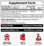 Nootropics Depot cápsulas en la mano mostrando tamaño y dosificación conveniente