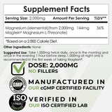 Nootropics Depot detalle del polvo Magtein L-treonato textura fácil de mezclar