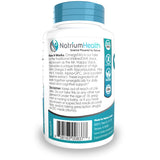 Nootropics Depot OmegaTAU cápsulas en mano para comparar tamaño y dosificación