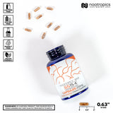 Nootropics Depot polvo del extracto muestra pureza y concentración