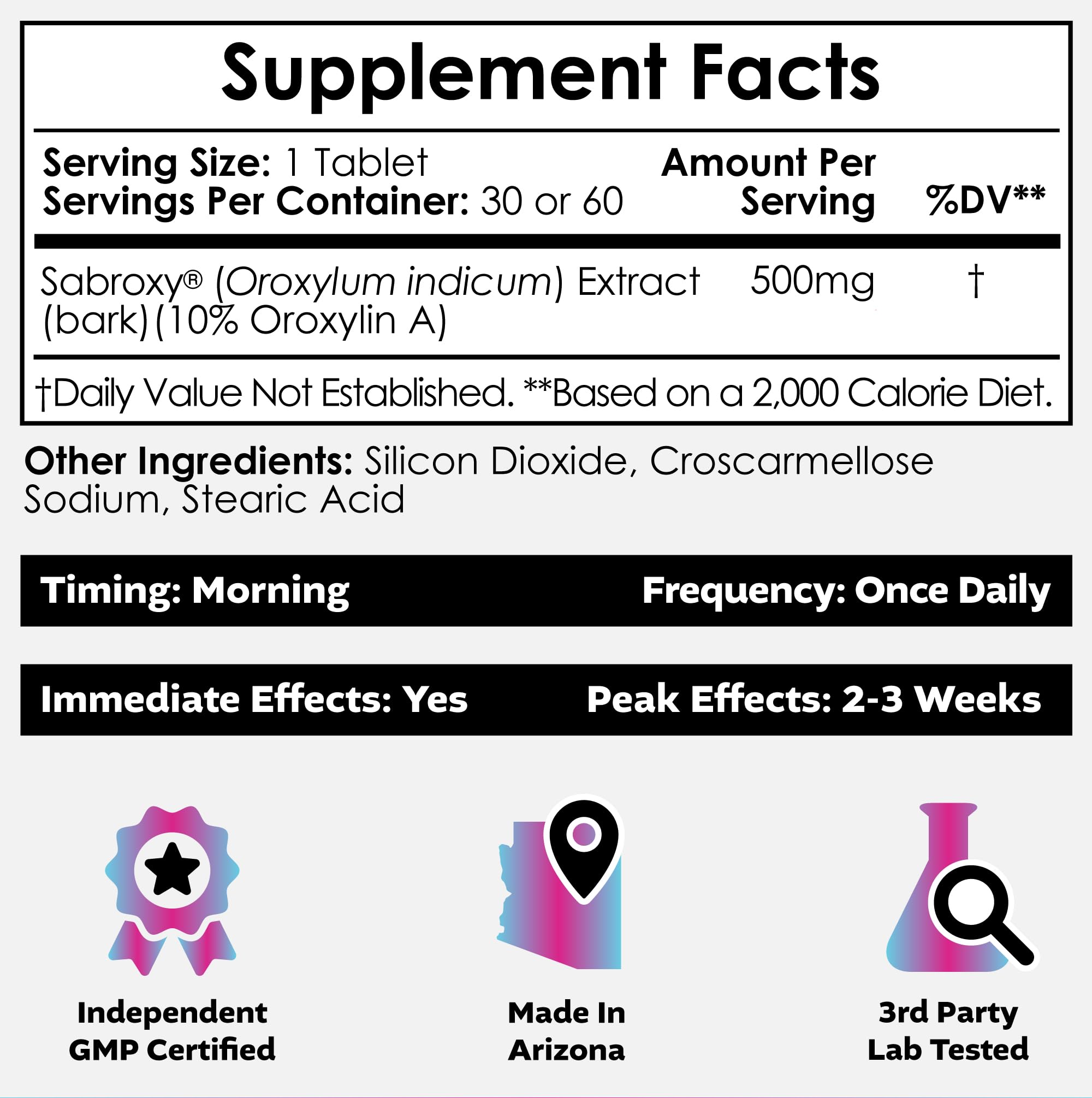 Nootropics Depot primer plano de una tableta mostrando forma y acabado para fácil ingesta