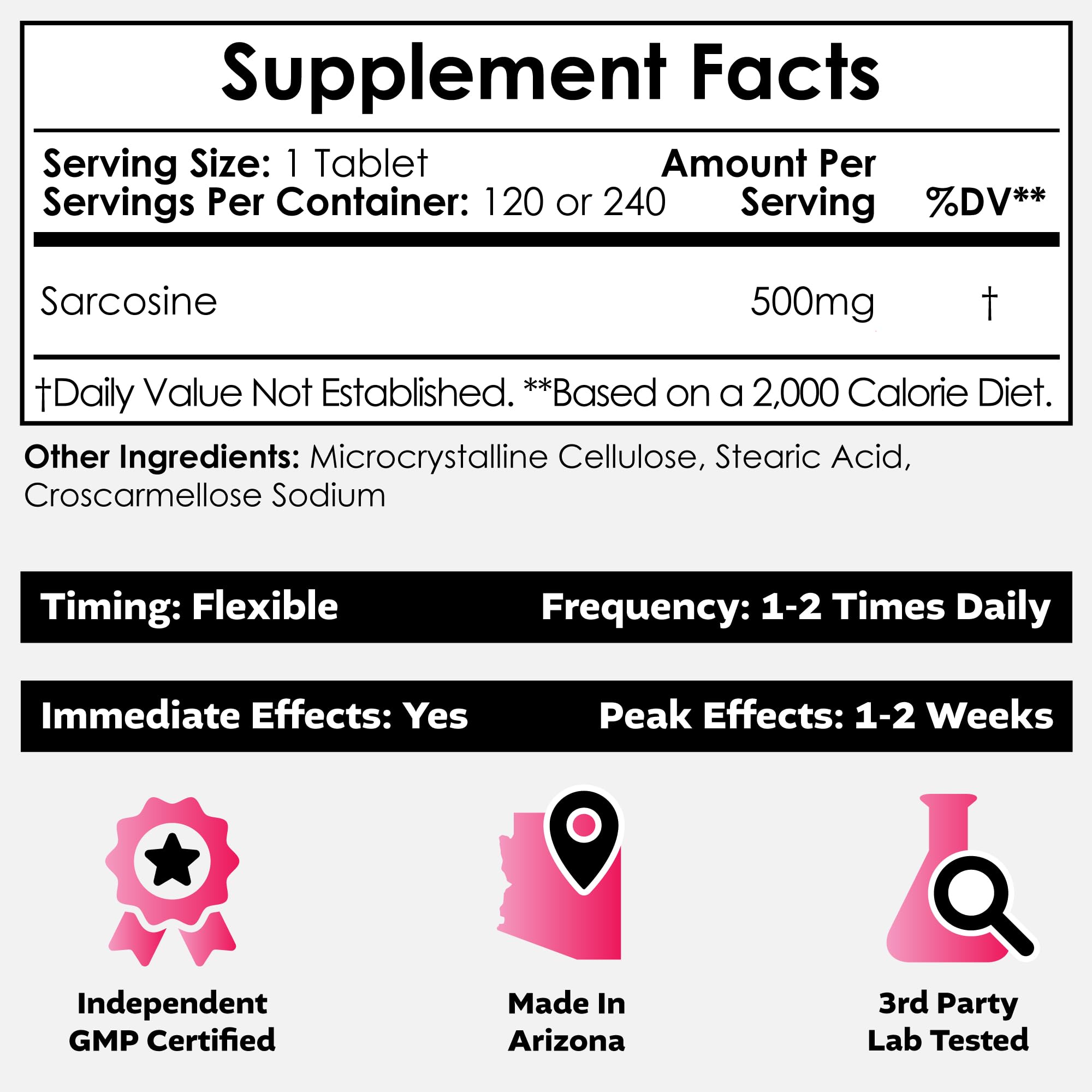 Nootropics Depot detalle de tableta masticable textura y borde para fácil disolución