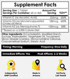 Nootropics Depot detalle de tabletas destacando textura y tamaño