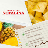 Nopalina en cocina junto a ingredientes frescos, uso cotidiano y sabor