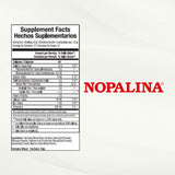 Nopalina en cocina con fruta y vaso, estilo de vida saludable y práctico