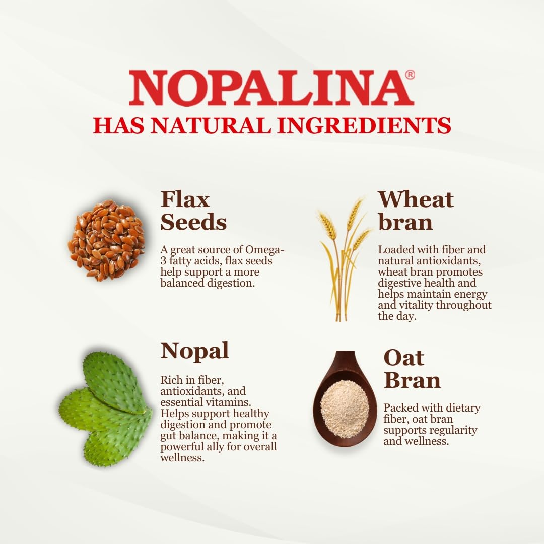 Nopalina en vaso preparado, marca visible y mezcla fácil para consumo