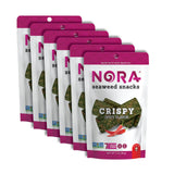 NORA envase frontal mostrando pack de 6 y conveniencia