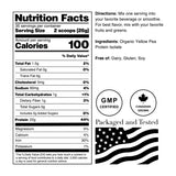 NorCal Organic en batido vegano listo para consumo energía y recuperación