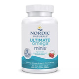 Nordic Naturals frasco abierto con cápsulas dentro para uso diario