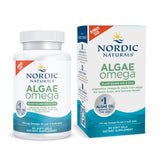 Nordic Naturals frasco delantero con diseño claro y beneficios visibles