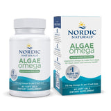Nordic Naturals botella frontal mostrando etiqueta clara y beneficios