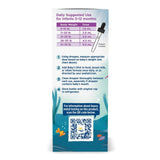 Nordic Naturals etiqueta con ingredientes y pureza, beneficio transparencia