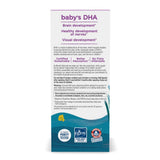 Nordic Naturals Baby’s DHA textura del aceite en gota que demuestra absorción suave