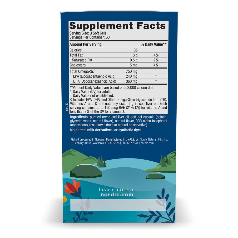 Nordic Naturals cápsula blanda en primer plano, fácil de tragar y absorber