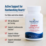 Nordic Naturals cápsula en mano para comparar tamaño y comodidad