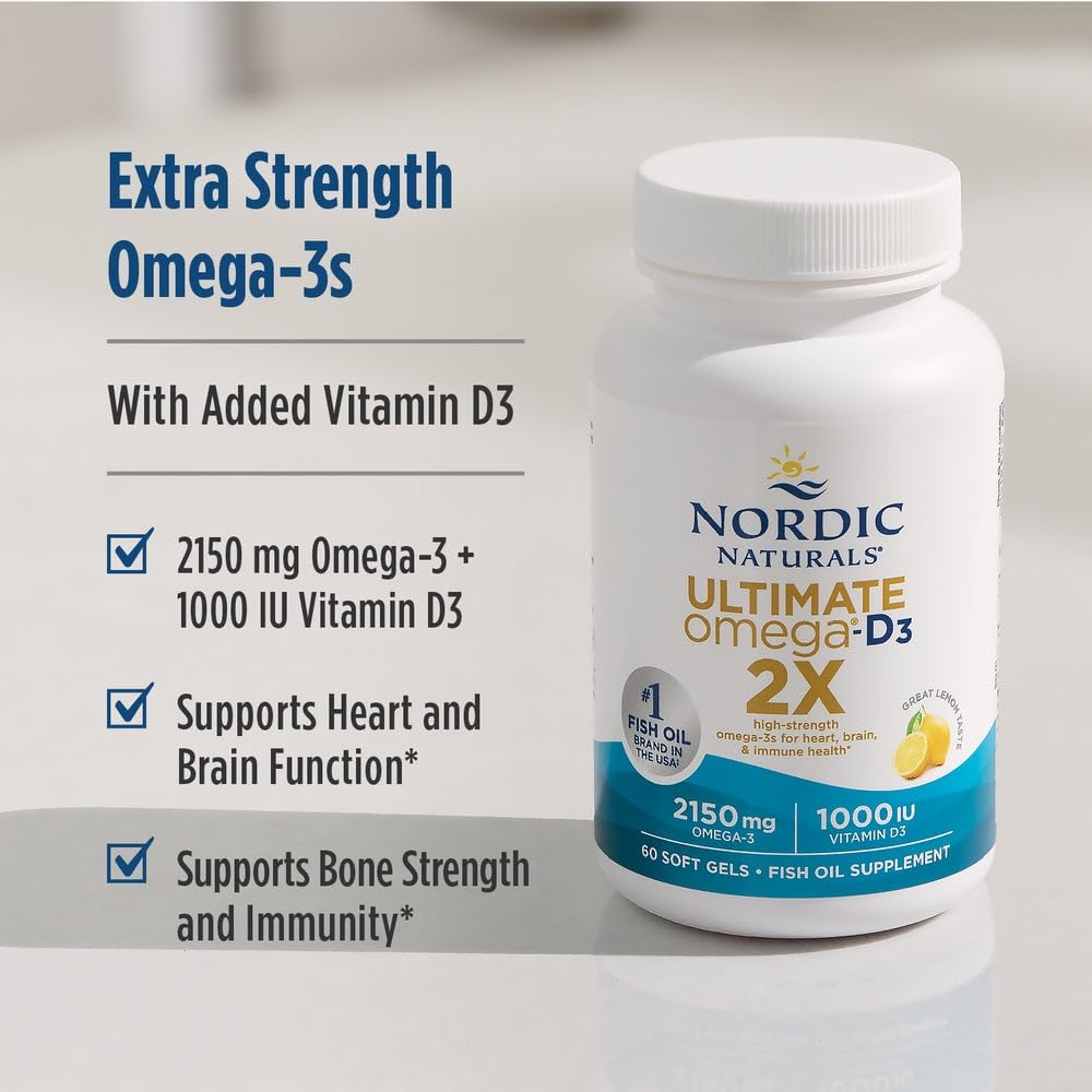 Nordic Naturals cápsula blanda en primer plano, textura suave para fácil absorción