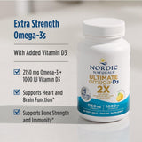 Nordic Naturals cápsula blanda en primer plano, textura suave para fácil absorción