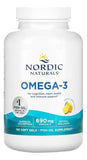 Nordic Naturals capsulas en mano mostrando tamaño y facilidad de tragar